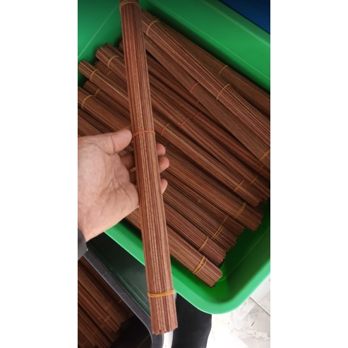 💥ซี่กรงนก ซี่ไม้แดง ไม้แดงนาคบุตร  มัด100ก้าน 💥 - รูปที่ 3