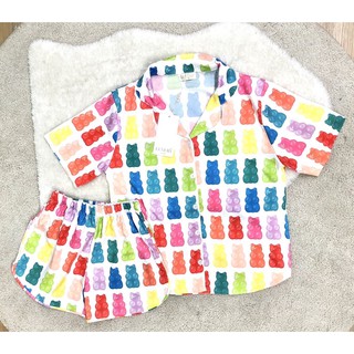 PPW พร้อมส่ง!! ชุดนอนเยลลี่ขาว (313)