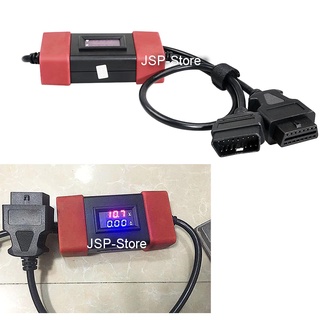 JSP หม้อแปลงไฟกล่องแปลงไฟสายแปลงไฟOBD2 ระบบไฟฟ้า 24V to 12V 24โวลท์ เป็น 12โวลท์ สำหรับเครื่องสแกนรถยนต์รถบรรทุกรถสิบล้อ