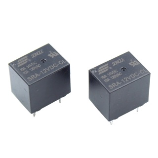 sra-12vdc-cl รีเลย์ 12v 10A เครื่องขยายเสียง