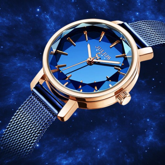 นาฬิกาjulius นาฬิกาจูเลียส รุ่น JA-1063 blue สีน้ำเงิน