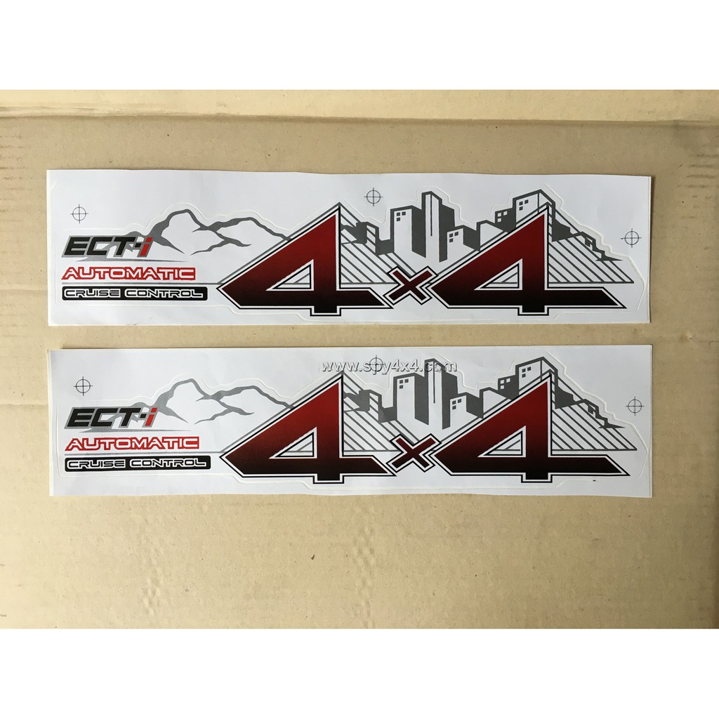 สติ๊กเกอร์ ติดข้างกระบะ Toyota Vigo , Vigo smart , Vigo Champ 4x4