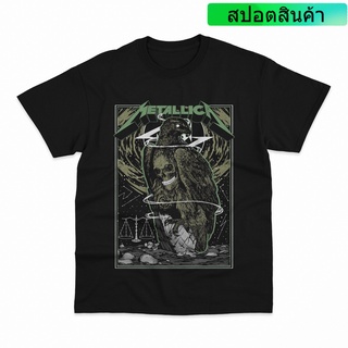 เสื้อยืด พิมพ์ลาย Metallica 1 Metal Band Music