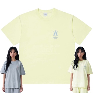 แท้100% ADLV เสื้อยืด ผลิตในเกาหลี (graphic -AV COLOR EMBROIDERY LOGO)