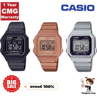 ✡️ Casio Started สีพริ้งโกลด์ เงิน ดำ วินเทจ รุ่นใหม่ล่าสุด ของแท้ ประกันศูนย์ cmg 1 ปี ✡️