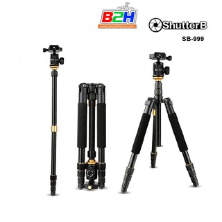 Shutter B Tripod Aluminium Ball Head SB-999&lt; ขาตั้งกล้อง ⭐ พร้อมส่ง ⭐ &gt;