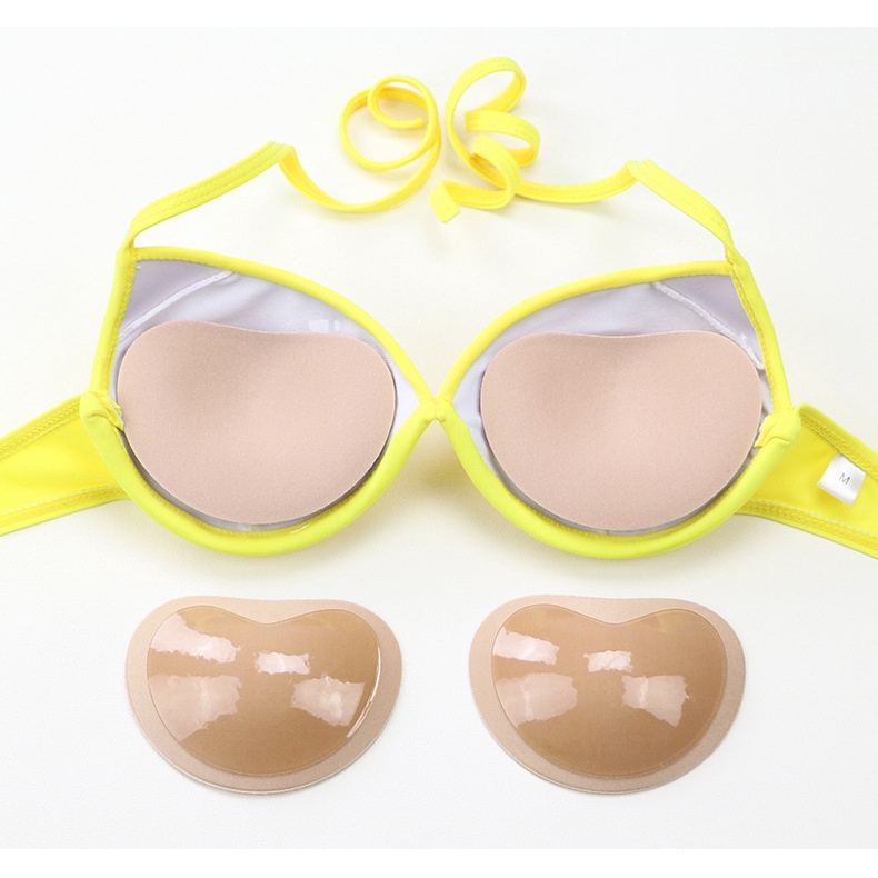 B02 ฟองน้ำดันทรง มีกาวเสริมชั้นใน ชุดว่ายน้ำ บิกินี่