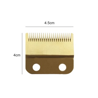 Ubeator Professional 2-Hole Clipper Blade stagger-tooth movable blade with screw Replacement blade high quanlity material