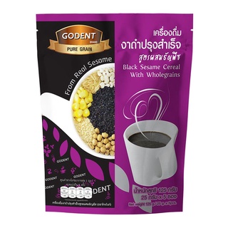 โก เด้นท์ เครื่องดื่มงาดำ ปรุงสำเร็จ สูตรผสมธัญพืช 125 g.