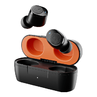 SKULLCANDY Jib True True Black Orange หูฟังทรูไวร์เลส