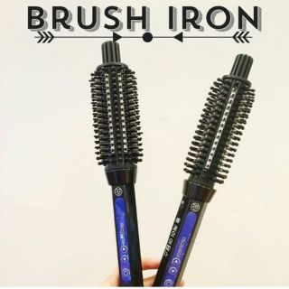 แกนม้วนผม brush iron