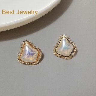 Best Jewelryต่างหูเพชรเกรดพรีเมี่ยม ประกายไฟเทียเท่าเพชรแท้ เครื่องประดับออกงาน เกรดสวย สร้อยเพชร รับ dropship