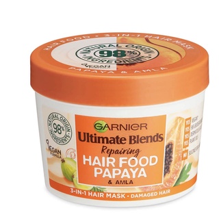 Garnier Ultimate Blends Hair Food Papaya 3-in-1 Damaged /Hair Food Coconut Hair Mask Treatment /food banana hair mask.