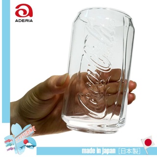 🇯🇵ADERIA glass Coca-Cola แก้วคุณภาพสูงลายกระป๋องโค้ก แยกขาย 1 ใบ ขายส่ง ６ ใบ ผลิตจากญี่ปุ่น
