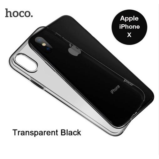 HOCO Transparent Soft Phone Case เคสซิลิโคน ของแท้ สำหรับ Apple IPHONE X