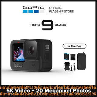 GoPro HERO9 Black Waterproof 5K video and 20MP photos Stabilization HyperSmooth 3.0 Camera With Detachable lens / Mini F