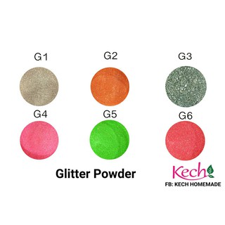 สีผงกริตเตอร์เกรดเครื่องสำอาง (COSMETIC GRADE COLOR) สำหรับใสสบู่และเครื่องสำอาง