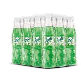 มิรินด้า กลิ่นกรีนครีม ขนาด 345ml ยกแพ็ค 12ขวด เครื่องดื่มน้ำอัดลม MIRINDA GREEN CREAM COLA