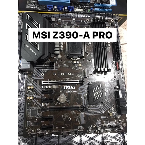 เมนบอร์ดมือสอง MSI Z390-A PRO (6GPU)