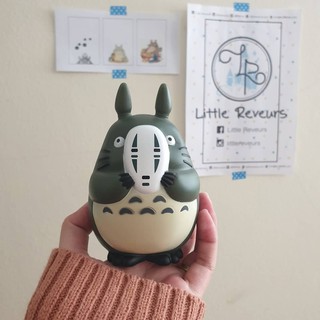 ตุ๊กตาหน้ารถ TOTORO โตโตโร่ รุ่นหน้ากากผี 👻*พร้อมส่ง* SALE มีจุดเล็กๆที่ท้องนิดนึง ดังรูปที่ 2 และในคลิป นะฮะ🖤