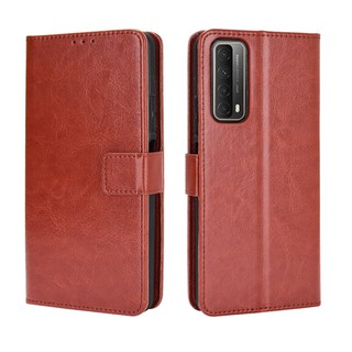 เคสสำ Huawei Y7A Case Leather Flip Back Cover Huawei Y7A HuaweiY7A เคสฝาพับ มือถือแล