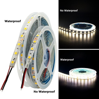 แถบไฟ RGB 5050 5V IP65 IP20 LED5V 12V 24V 60 ดวง 120 สีสดใส 5 เมตร