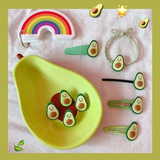 Korean Egg &amp; Avocado Hair accessory