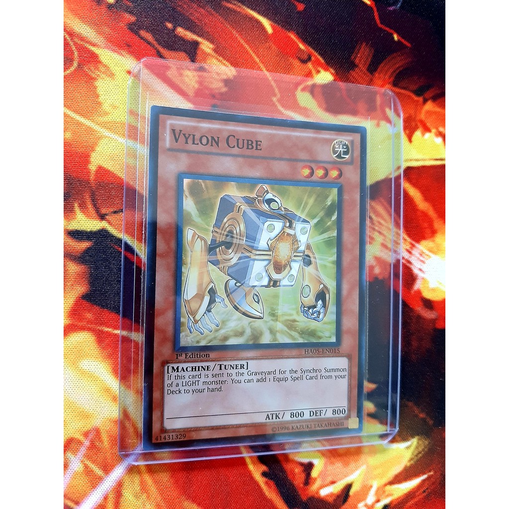 [ Do Lac Shop ] การ์ด Yugioh Monster Vylon Cube - HA05-EN015 - Super