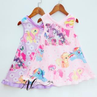 ชุดเดรส ลายนางฟ้า My Little Pony สําหรับเด็ก