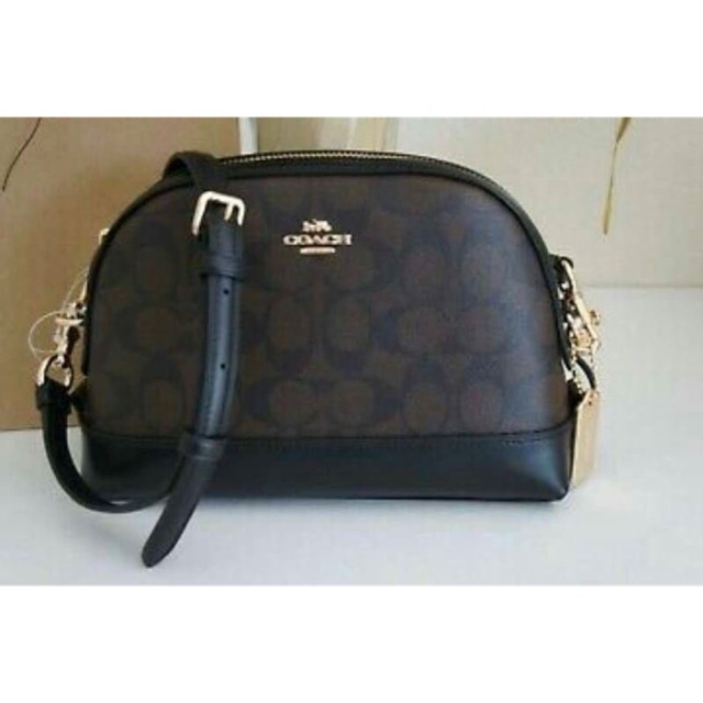 🔥Coach 🔥Dome Crossbody In Signature Coated Canvas Signature Shopee