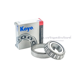 ลูกปืน KOYO ตลับลูกปืนเตเปอร์ No.30202-30210 (Tapered Roller Bearing) Single Row Tapered Roller Bearing Dimensions