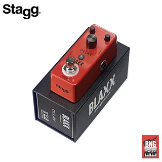 STAGG BLAXX BX-DELAY PEDAL FOR ELECTRIC GUITAR เอฟเฟตก้อนขนาดเล็กให้เสียงไม่เล็ก