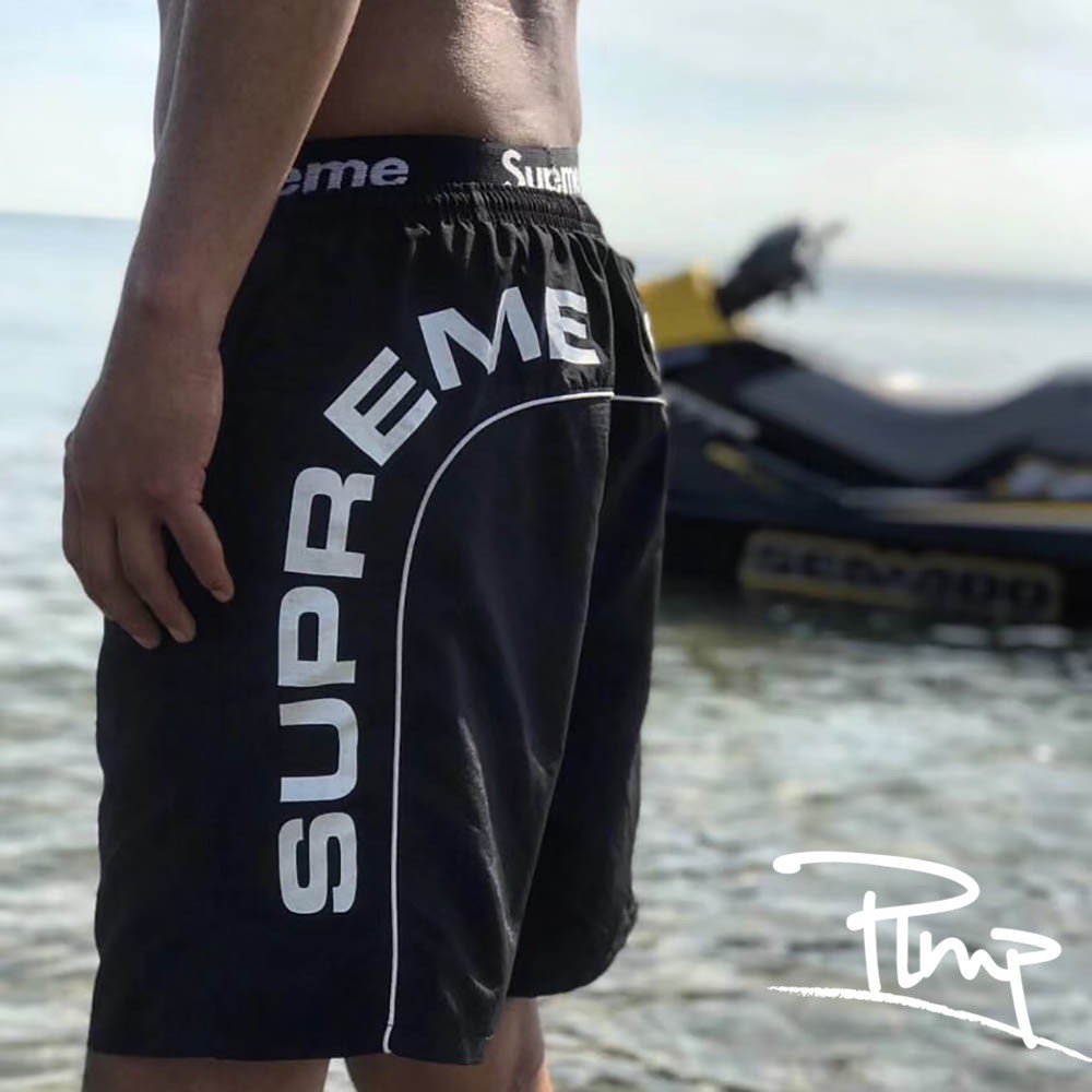 supreme arc logo water short