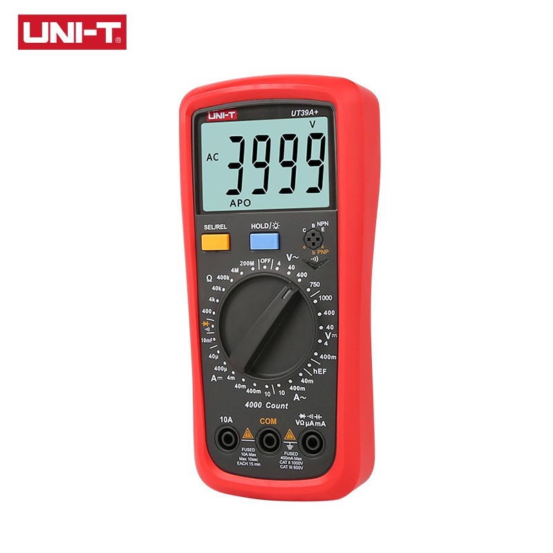 UNI-T UT39A + UT39C+ UT39E+ มัลติมิเตอร์แบบดิจิตอลช่วงอัตโนมัติ AC DC โวลต์มิเตอร์แอมป์มิเตอร์ Ohm C
