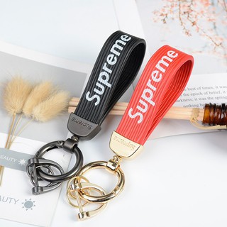 supreme พวงกุญแจรถยนต์ 1 ชิ้น