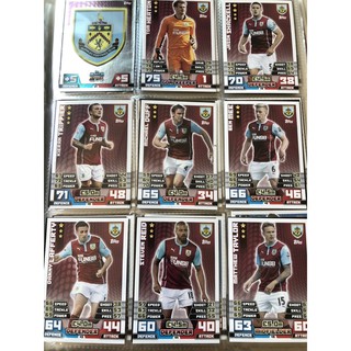 2014-2015 Topps Match Attax Burnley