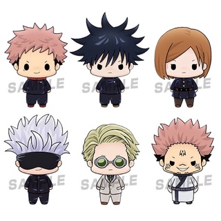 Chokorin Mascot Jujutsu Kaisen Set of 6 โมเดล กาชาปอง มหาเวทย์ผนึกมาร Figure ฟิกเกอร์แท้ Gashapon มาสคอต Gachapon