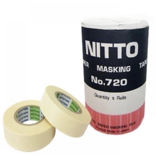 เทป NITTO เบอร์720 ขนาด3/4”แพ็ค5ม้วน