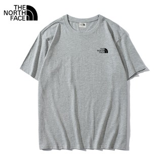 เสื้อยืดคอกลม แขนสั้น สีพื้น พิมพ์ลาย  the north face สำหรับผู้ชาย TN851