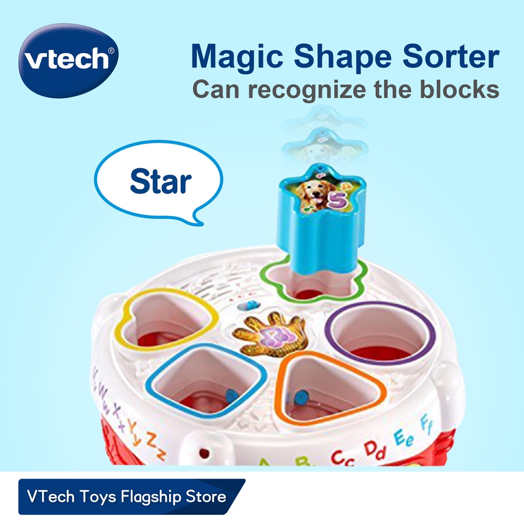 VTech Sort Discover Drum Shape Sorter Sorting Block Toys Baby Drum 6