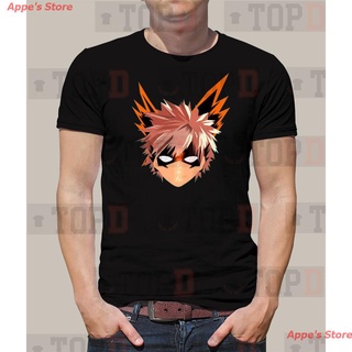 Appes Store New เสื้อยืดพิมพ์ลายกราฟฟิค Japan Anime My Hero Academia Bakugou สําหรับผู้ชาย เสื้อยืดอนิเมะ