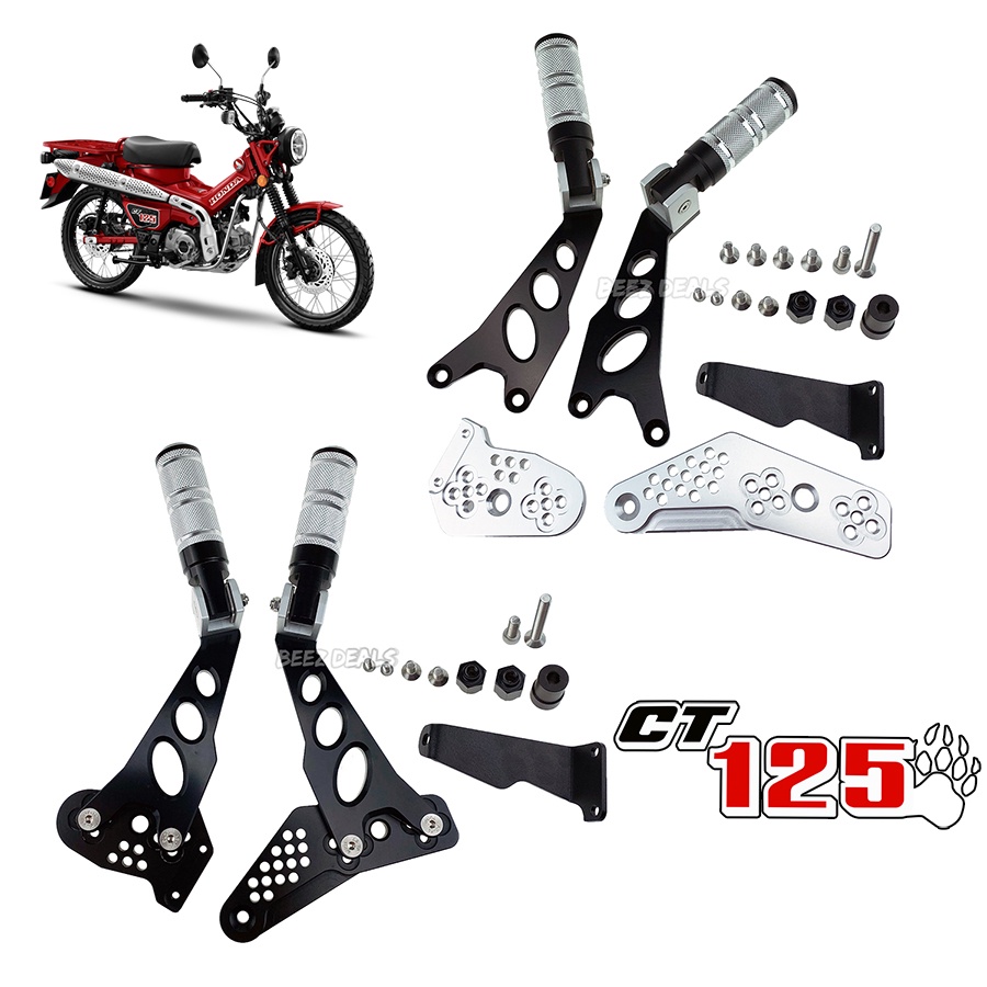 U Dom Karnchang อุดมการช่าง ชุดพักเท้าหลัง Honda CT125