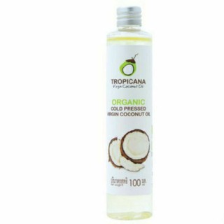 น้ำมันมะพร้าวสกัดเย็น tropicana coconut oil 100 ml