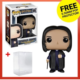 ฟิกเกอร์ Funko Pop Harry Potter - Severus Snape 05 พร้อมตัวป้องกัน