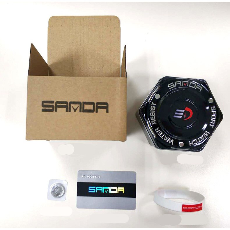 นาฬิกา SANDA 739 แท้ 💯% ฟรี! สายรัดข้อมือ+กล่องเหล็ก+ถ่านสำรอง+กล่องกระดาษ+การ์ดรับประกัน