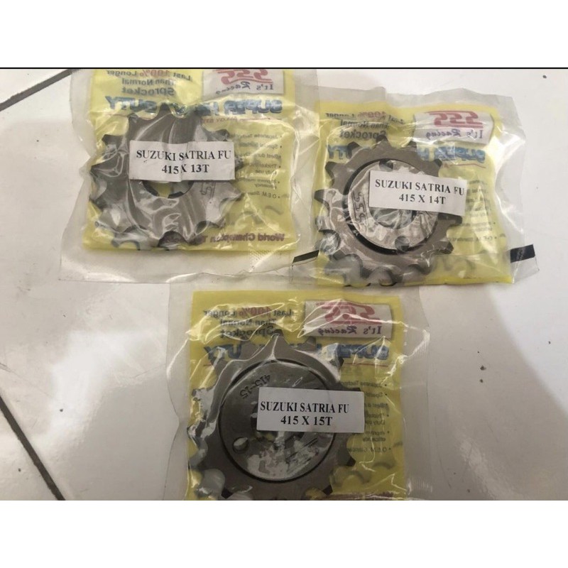 Sss เกียร์หน้า suzuki fu smash shogun 415 ขนาด 13 14 15 T
