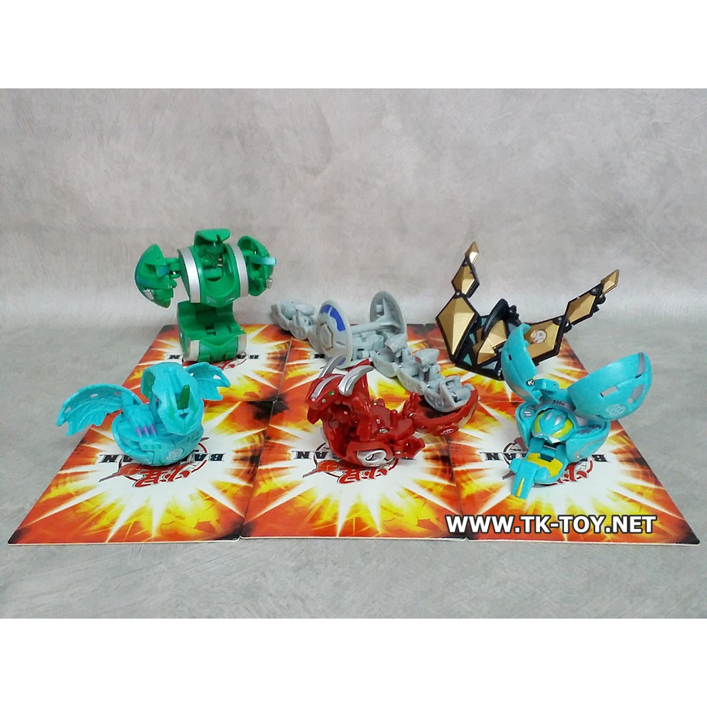 บาคุกัน เซ็ต6ตัว [Bakugan Set Bs-6] ไม่มีการ์ดแม่เหล็กแถมให้ | Shopee  Thailand