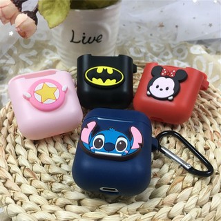 เคสซิลิโคนลายการ์ตูนน่ารักสําหรับเคสหูฟัง AirPod Inpods 12 i12 TWS