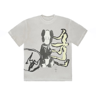 Travis Scott Cactus Jack x Kaws x Fragment Tee (AGED YELLOW)