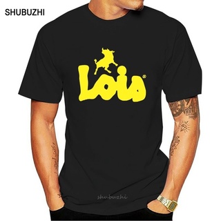 [COD]Lyzh เสื้อยืดแขนสั้น ผ้าฝ้าย ลาย Lois Camiseta สีดํา สีเหลือง แฟชั่นฤดูร้อน สําหรับผู้ชายS-5XL